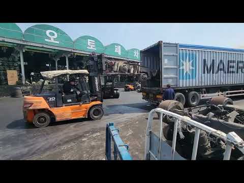korea kia trucks used engine suppliers exporter from south korea junk yard incheon seoul location