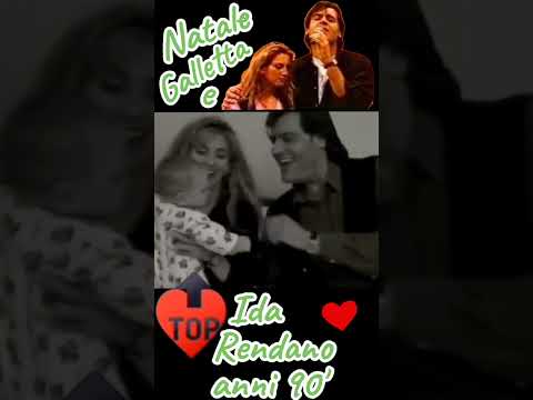 Natale Galletta e Ida Rendano anni 90' ❤️