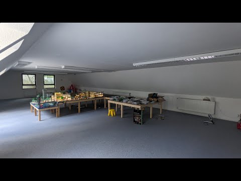 This is the "Grand Plan" for LEGO® BRICK WORLD on 126 sqm!