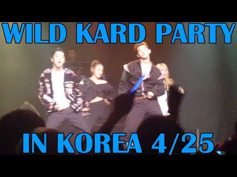 WILD KARD PARTY IN KOREA 170425