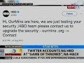 BT Twitter Accounts Ng HBO At Game Of Thrones Na Hack