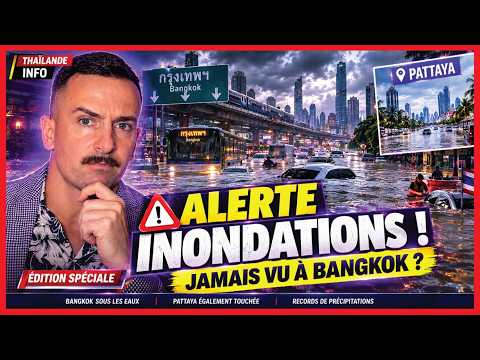 🚨 Alerte inondations en Thaïlande! Bangkok, Pattaya... #Thaïlande #thailande #inondations #actualité