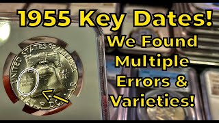 We Found Graded 1955 Key Dates With Errors & Varieties!