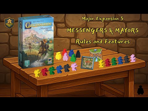 Carcassonne: Messengers & Mayors - Rules & Features