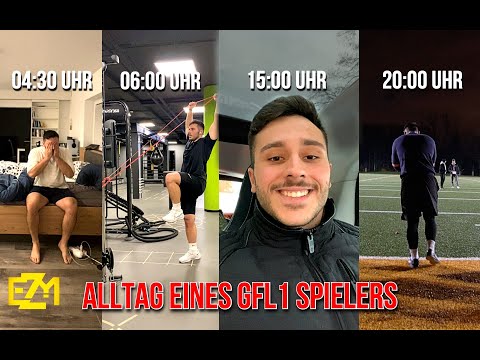 A Day in The Life eines GFL 1 SPIELERS - Ep. 1 Baran Celik bei den BERLIN ADLER