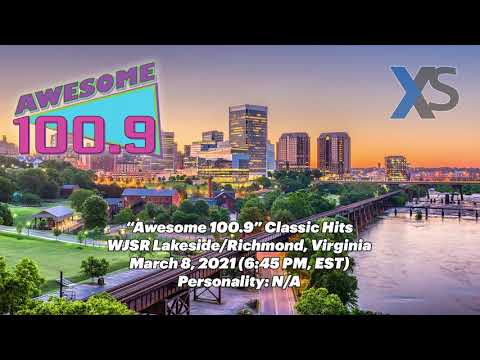 "Awesome 100.9" - Lakeside, Virginia - March 8, 2021