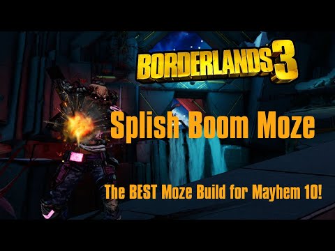 Splish Boom Moze - The BEST Hybrid Moze Build in Borderlands 3!