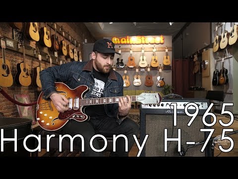 Harmony H-75 60s - Sunburst image 12