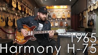 Video thumbnail for "Pick of the Day" - 1965 Harmony H-75 by Emerald City Guitars