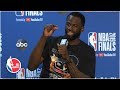 Draymond Green: Klay Thompson's 'crazy' For Trying To Play Through Injury | 2019 NBA Finals