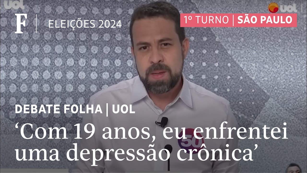 Boulos afirma que ficou internado por depressão