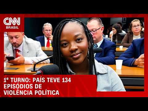 Deputada do PT-MG relata ameaças; violência política soma 134 casos no 1º turno | CNN PRIME TIME