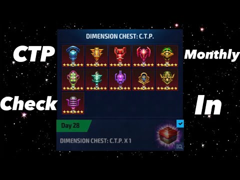 Monthly CTP Chest Opening - Marvel Future Fight