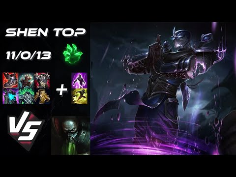 TOP Shen vs Urgot - EU Grandmaster Patch 25.22