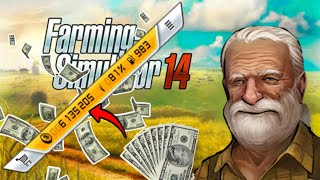 How to Make Money in Farming simulator 14 | Fs 14 game | Timelapse !