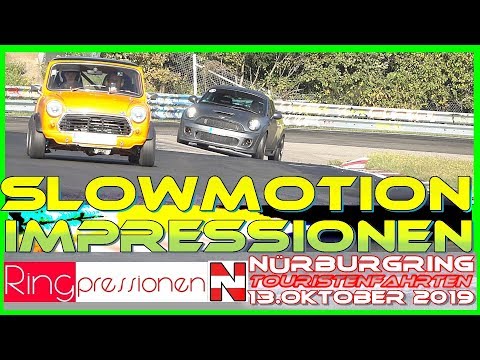 Nürburgring Nordschleife Slowmotion Moments Touristenfahrten 13.10.2019 #no crash just Impressionen