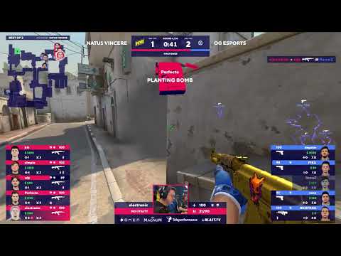 s1mple Insane 4k HS On Dust 2 Against OG