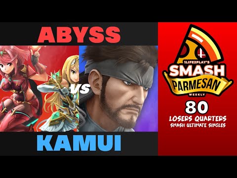 Abyss vs Kamui - Smash Ultimate Singles Losers Quarters Smash Parmesan 80 - Pyra Mythra vs Snake