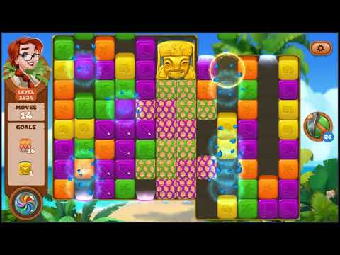 Lost Island Blast Adventure Level 1834 - NO BOOSTERS 🏝️ | SKILLGAMING ✔️