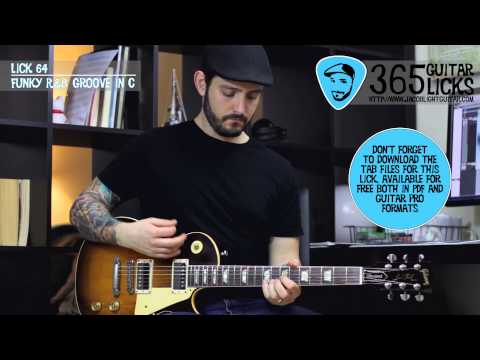 Lick 64/365 - Funky R&B Groove in C | 365 Guitar Licks Project