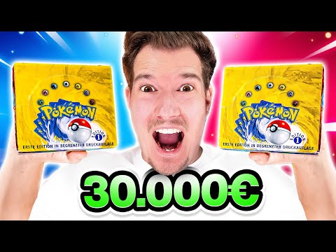 Ich öffne für 30.000€ Pokémon Karten!