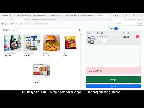 15 New Product UI | Simple point of sale app in php javascript | Quick programming tutorial