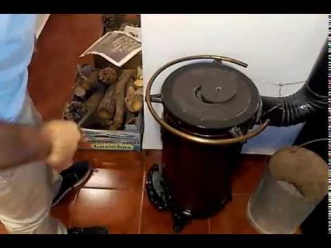 HOW TO TURN STOVE CHIMNEY FIREPLACE in 2 MINUTES.