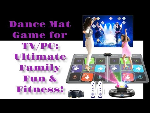 Dance Mat Game for TV/PC: Ultimate Family Fun & Fitness!