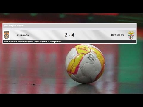 Jornada 7 - Torre Laranja vs SLBenfica (1ªparte)