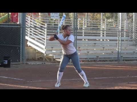 SeaEnna Satcher Class of 2018 (Third Base) - Softball Skills Video