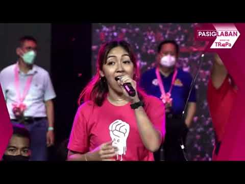PASIGLaban || Rosas By Nica Del Rosario & Gab Pangilinan Live at Leni-Kiko Pasig Grand Rally