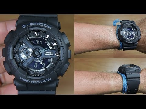CASIO G-SHOCK GA-110-1B POPULAR SERIES - UNBOXING
