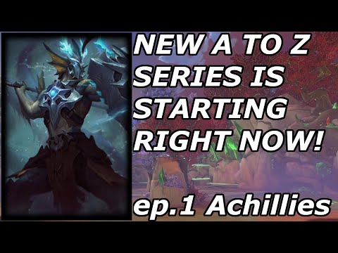 START OF A NEW A TO Z SERIES FOR SEASON 8 - ACHILLES - Season 8 Ranked 1v1 Duel - SMITE