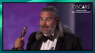 'Oppenheimer' Wins Best Cinematography | 96th Oscars (2024)