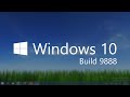 WINDOWS 10 Build 9888 - Additional Animations.