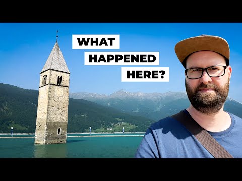 The Sad Story Behind Italy's Sunken Church Tower