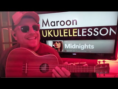How To Play Maroon - Taylor Swift Ukulele Tutorial (Beginner Lesson!)