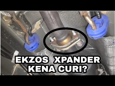 XPANDER-CARA ATASI MASALAH TABUNG EKZOS KENA CURI