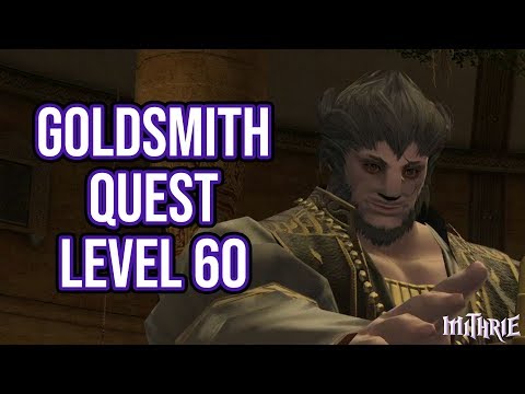 FFXIV 3.0 0772 Goldsmith Quest Level 60