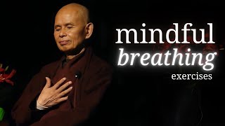 The First 8 Exercises of Mindful Breathing | Thich Nhat Hanh (short teaching video)