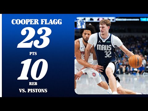 Cooper Flagg (23 PTS 10 REB) vs. Detroit Pistons | December 18, 2025