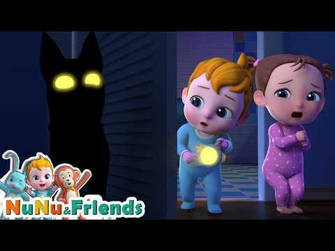 Monster in the Dark | Kids song & Nursery Rhymes - NuNu Tv Animal Time