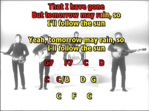 I'll Follow The Sun Beatles  Mizo Vocals  lyrics chords cover