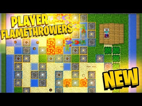Player Flamethrower Mod Minecraft Tower Defense Minecraft Modded Minigame
