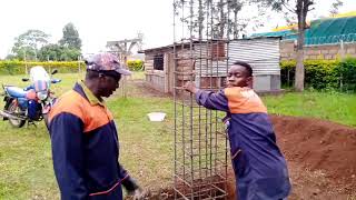 How to prepare A designed Basement of a Single Pillar of water Tower with Technical methods. Face3&4