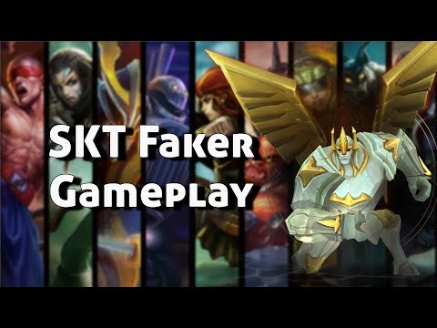 SKT Faker Galio vs Anivia Mid Patch 7.10