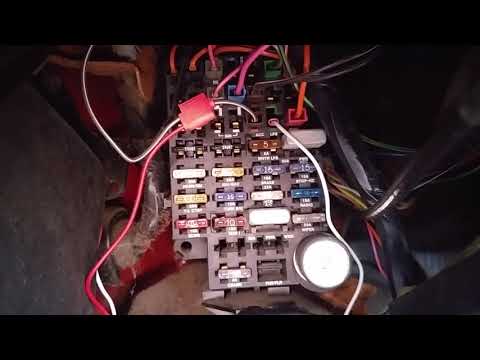 How to install a tachometer in a first generation s10 or blazer