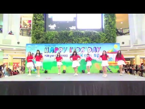 160109 [Wide] Stephanie cover AOA - Short Hair + Heart Attack @Paradise Park K-POPS 2016 (Audition)