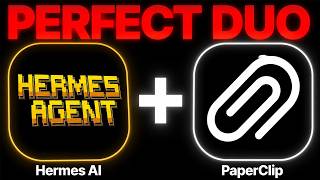 NEW Hermes + Paperclip AI Agent Update Is INSANE