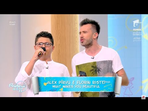 Un duo de senzaţie! LIVE: Alex Pîrvu feat. Florin Ristei - What makes you beautiful